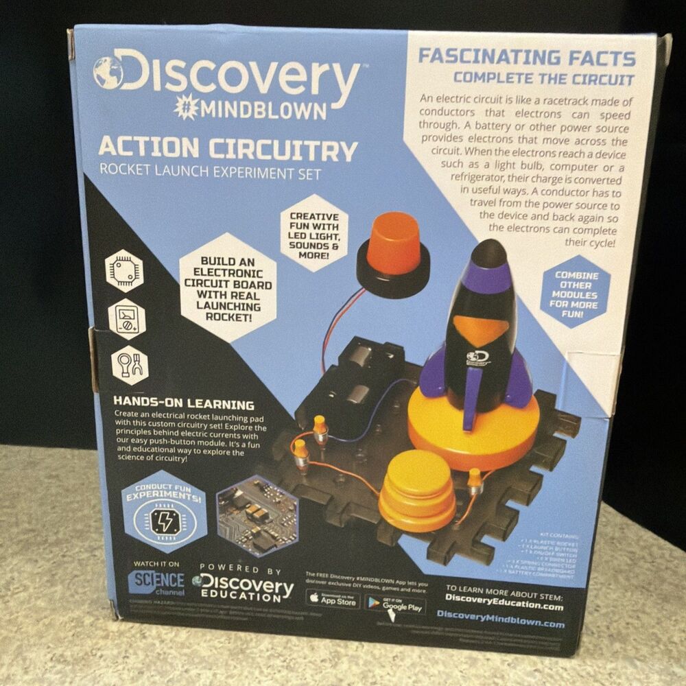 Discovery Mindblown Action Circuitry Rocket Launch Experiment Set - Picture 3 of 5